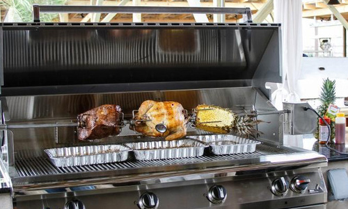 Rotisserie Burner Gas Grills at