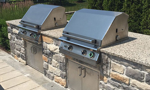 Built in gas deals grills